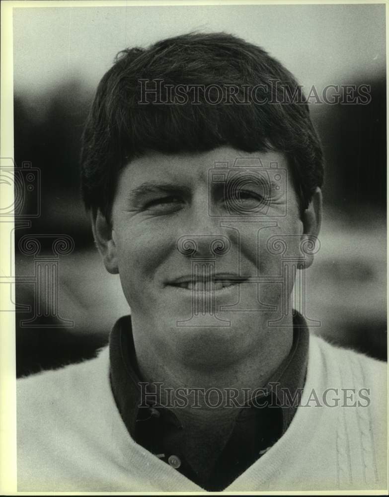 1987 Press Photo University of Texas San Antonio Golfer Mike Tucker - sas19926 - Historic Images