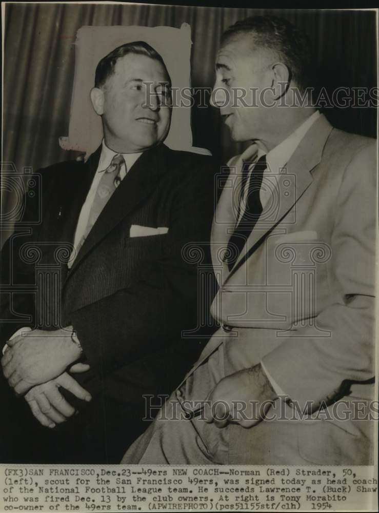 1954 San Francisco 49ers Football Coach &amp; Co-Owner Talk - Historic Images