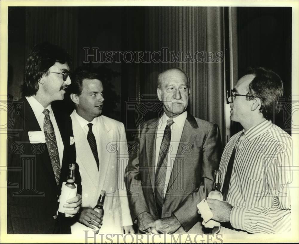 1988 Press Photo San Antonio Symphony Campaign Kick-Off Reception Attendees- Historic Images