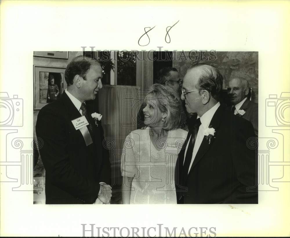 1987 Press Photo Four Seasons Reception Attendees - sas22072 - Historic Images
