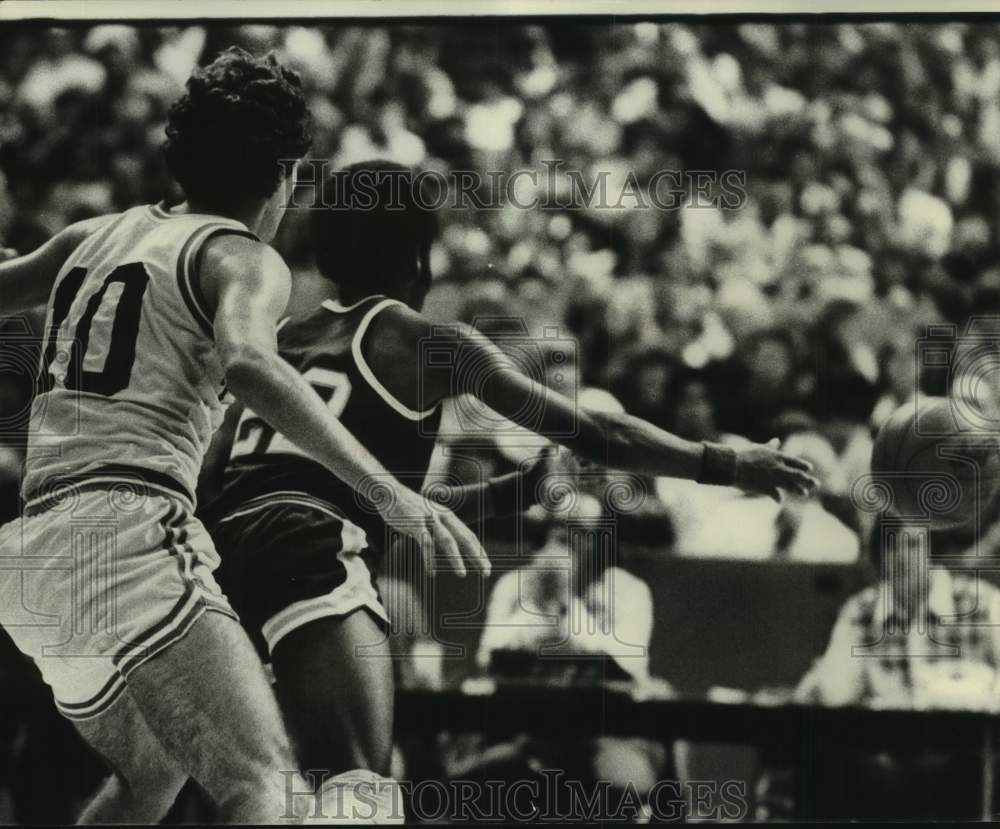 1976 Press Photo Tulane University Basketball Player Tommy Hicks - sas22442- Historic Images