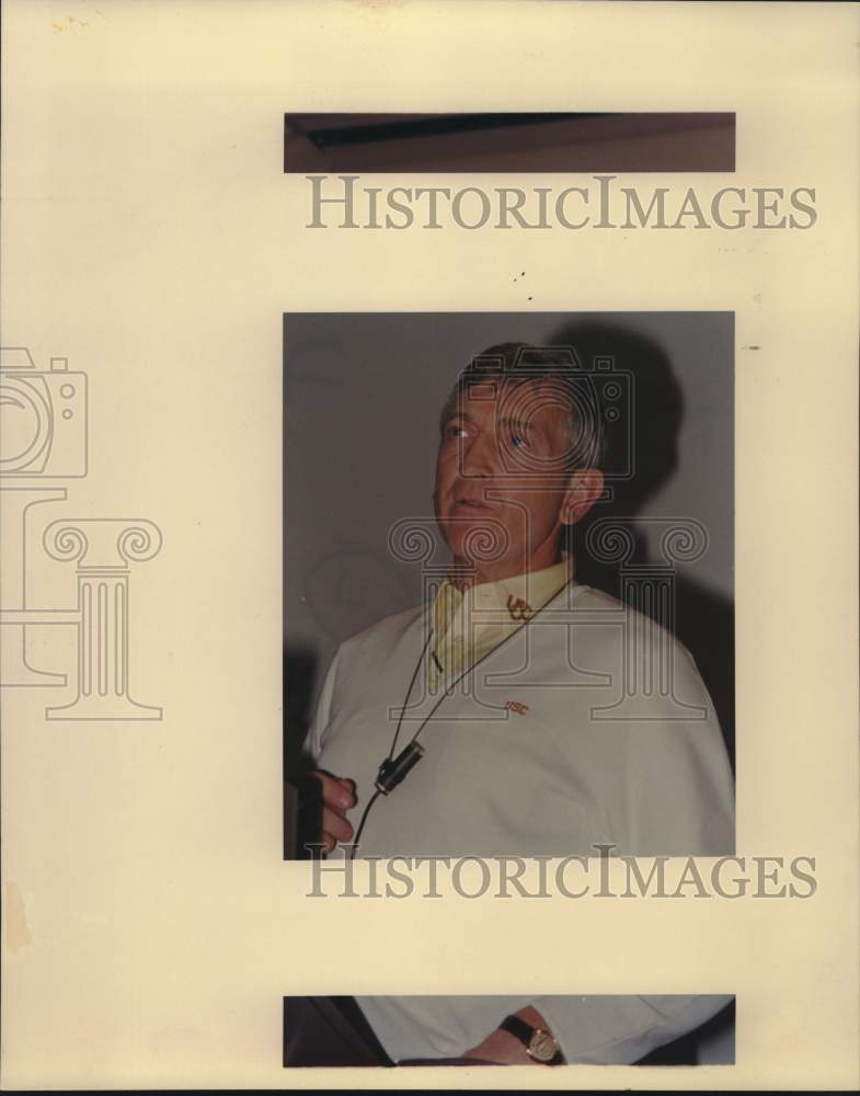 Press Photo University of Southern California Football Larry Smith- Historic Images