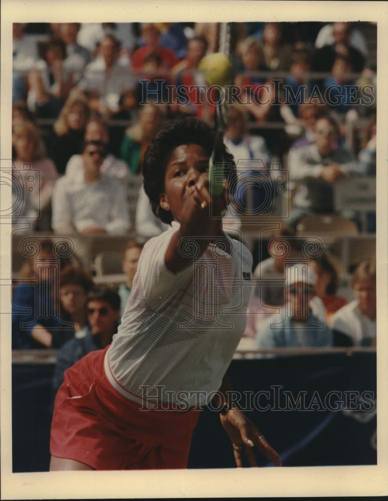 1988 Press Photo Tennis Player Lori McNeil at US Hardcourt Championship- Historic Images