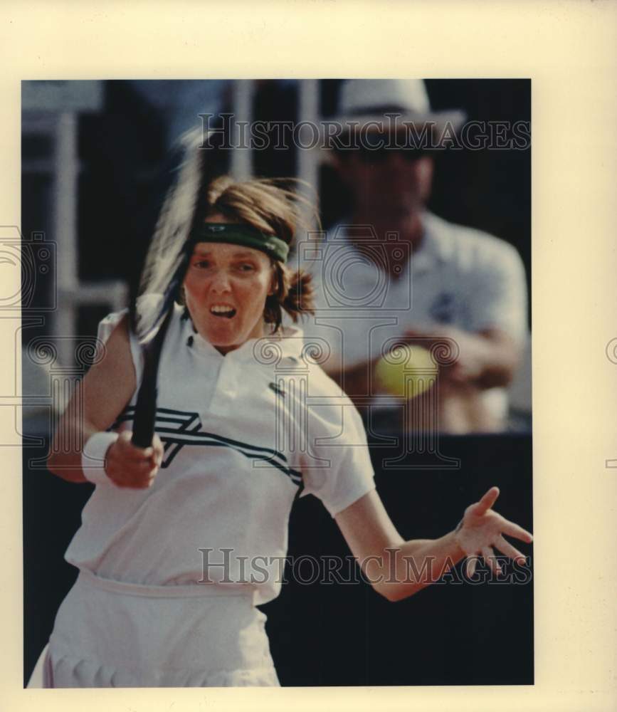 1992 Press Photo Tennis Player Nathalie Tauziat at US Hardcourt Championships- Historic Images