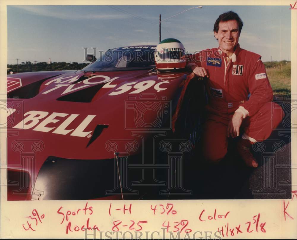 1990 Press Photo San Antonio Grand Prix Race Car Driver David Rocha - sas23293 - Historic Images