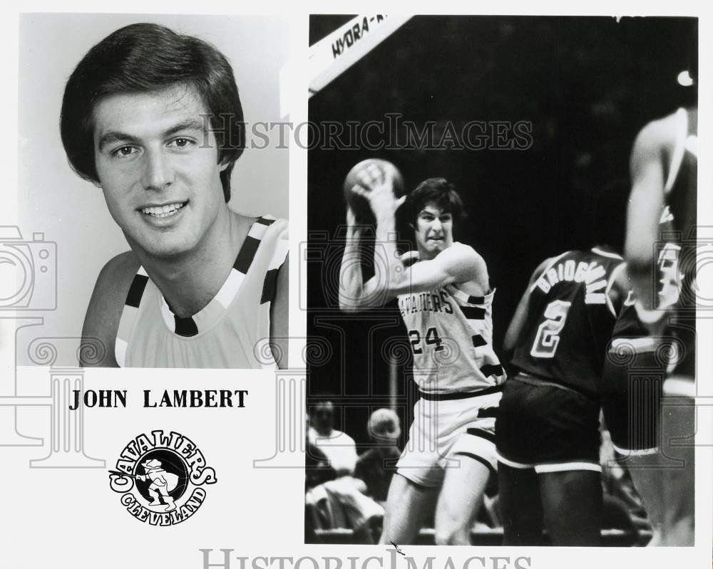 Press Photo Cleveland Cavaliers basketball player John Lambert - sas23594- Historic Images