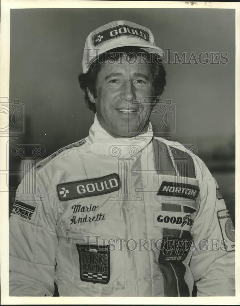 1978 Press Photo Race Car Driver Mario Andretti - Historic Images