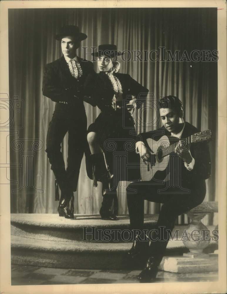 1969 Entertainers Flamenco Grays, El Caro, Teresa, Javier - Historic Images