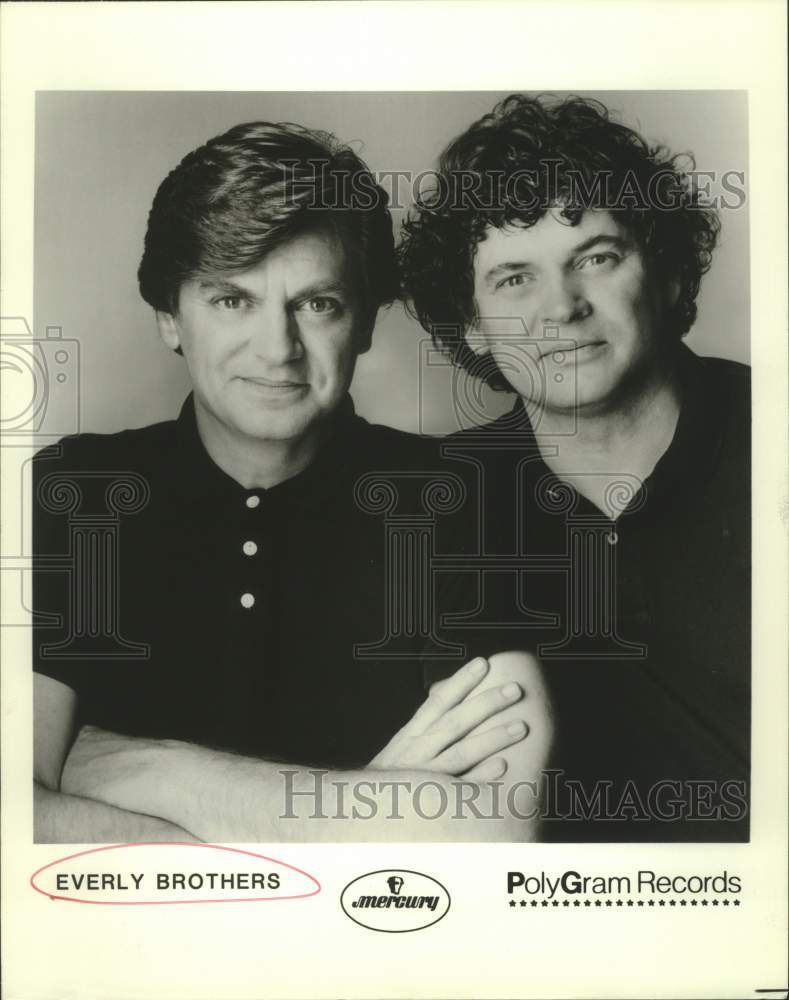 Press Photo The Everly Brothers, Musicians - Historic Images