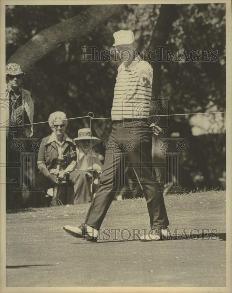 1977 Press Photo Golfer Larry Ziegler at Texas Open - sax01435- Historic Images