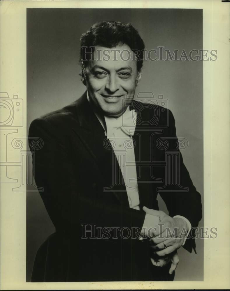 Press Photo Zybin Mehta, Entertainer - Historic Images