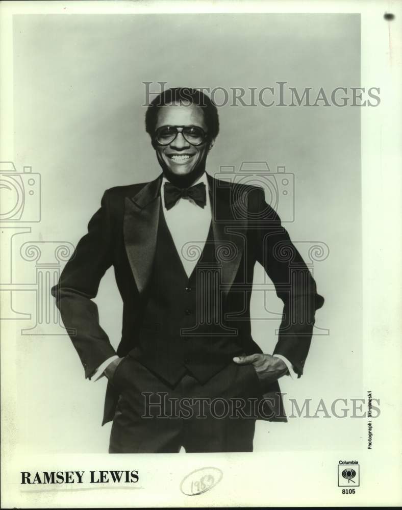 1983 Press Photo Entertainer Ramsey Lewis - Historic Images