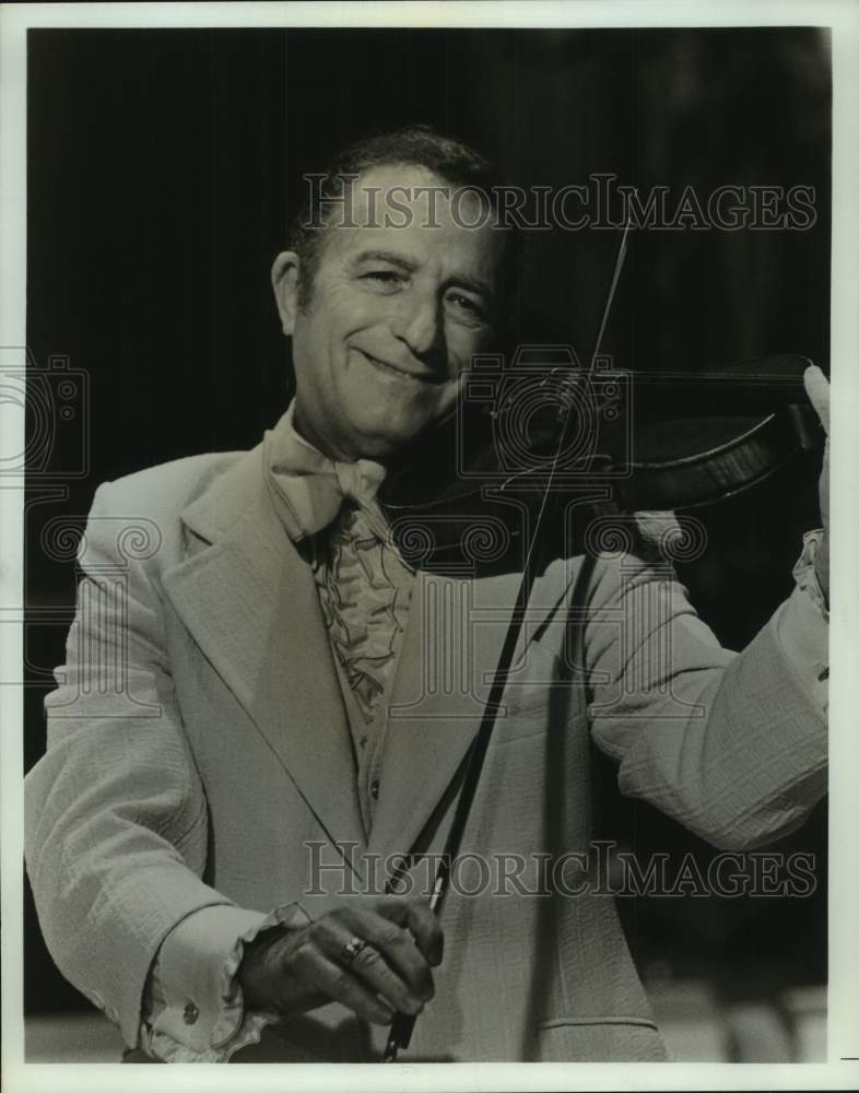 Press Photo Joseph Livoti, Lawrence Welk Concert Violinist - Historic Images