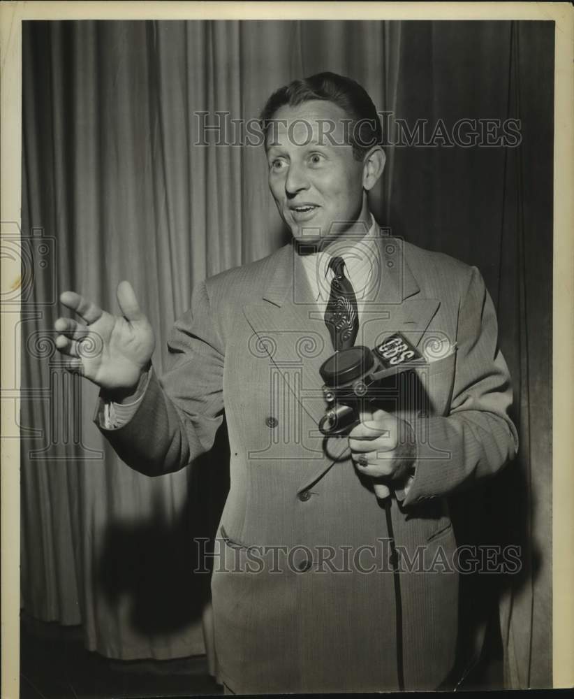 Press Photo Art Linkletter on &quot;House Party&quot; on CBS - Historic Images