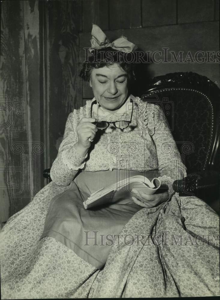 Press Photo Actress Josephine Hull in "The Lady from Texas" - Historic Images