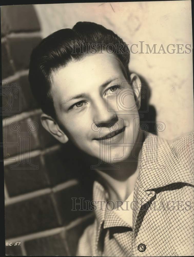 1950 Press Photo Actor Donald O'Connor in "The Milkman" - Historic Images