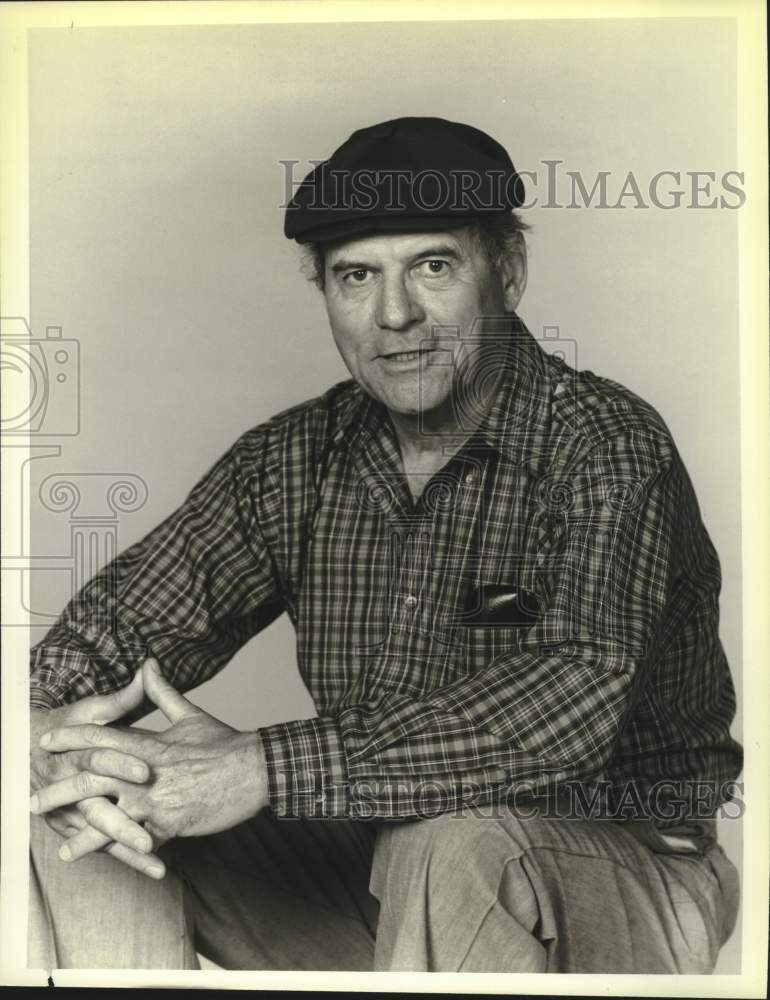 1986 Press Photo Gerald S. O&#39;Loughlin, Actor in Our House on NBC-TV - Historic Images