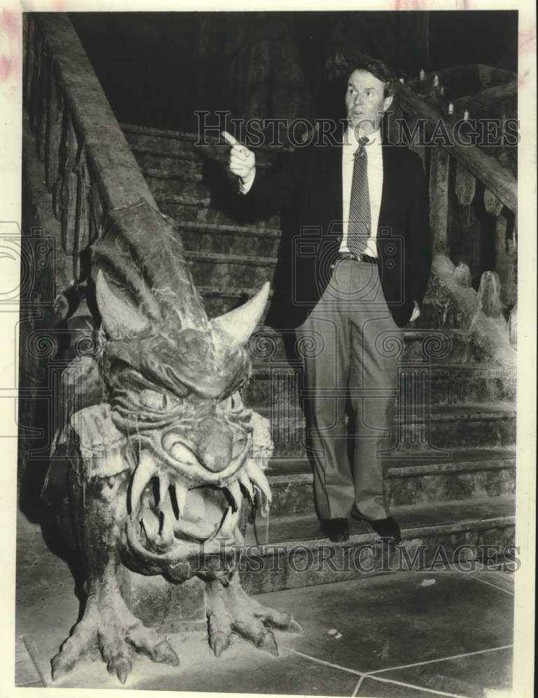 1981 Press Photo Actor Charles Osgood - Historic Images