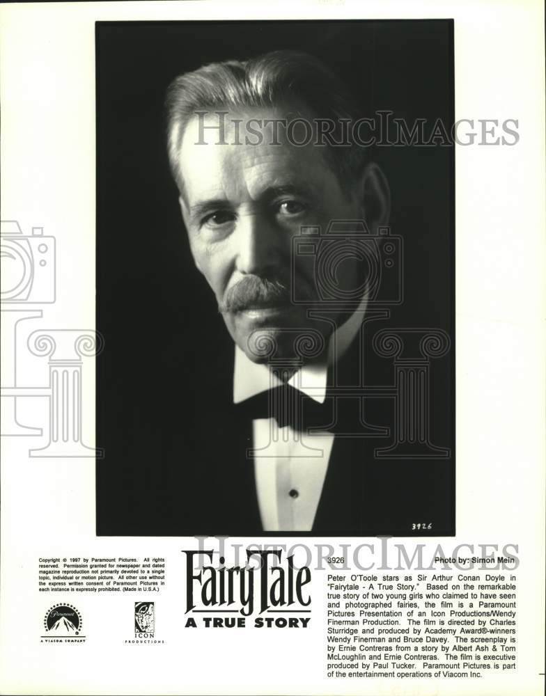 1997 Press Photo Actor Peter O'Tool in "Fairytale - A True Story" - Historic Images