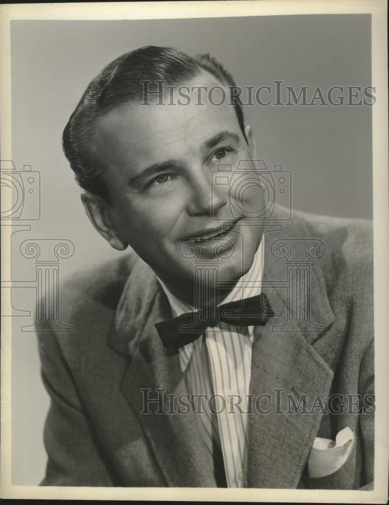 Press Photo Actor Jack Parr - Historic Images