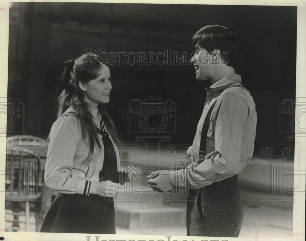 1978 Press Photo Actors Glynnis O&#39;Connor and Robby Benson - Historic Images