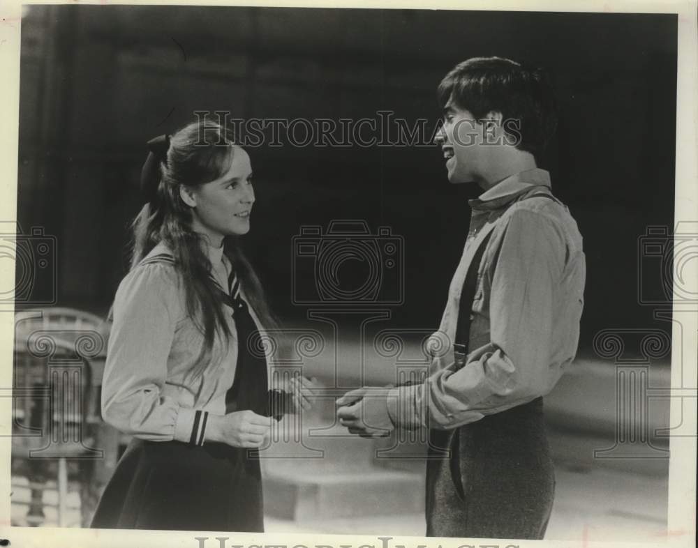 1978 Press Photo Actors Glynnis O'Connor and Robby Benson - Historic Images