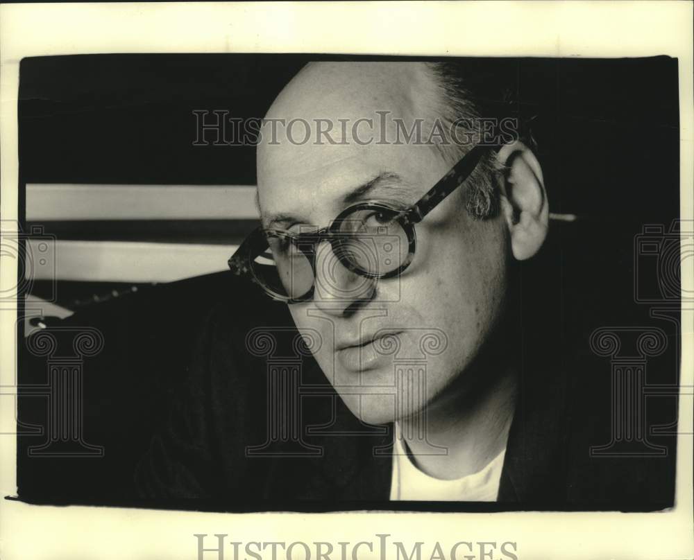 1993 Press Photo Michael Nyman, Composer of Music for &quot;The Piano&quot; - Historic Images