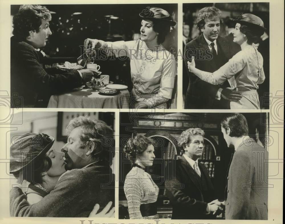 Press Photo Actress Meg Wynn Owen with co-stars in multiple scenes - Historic Images