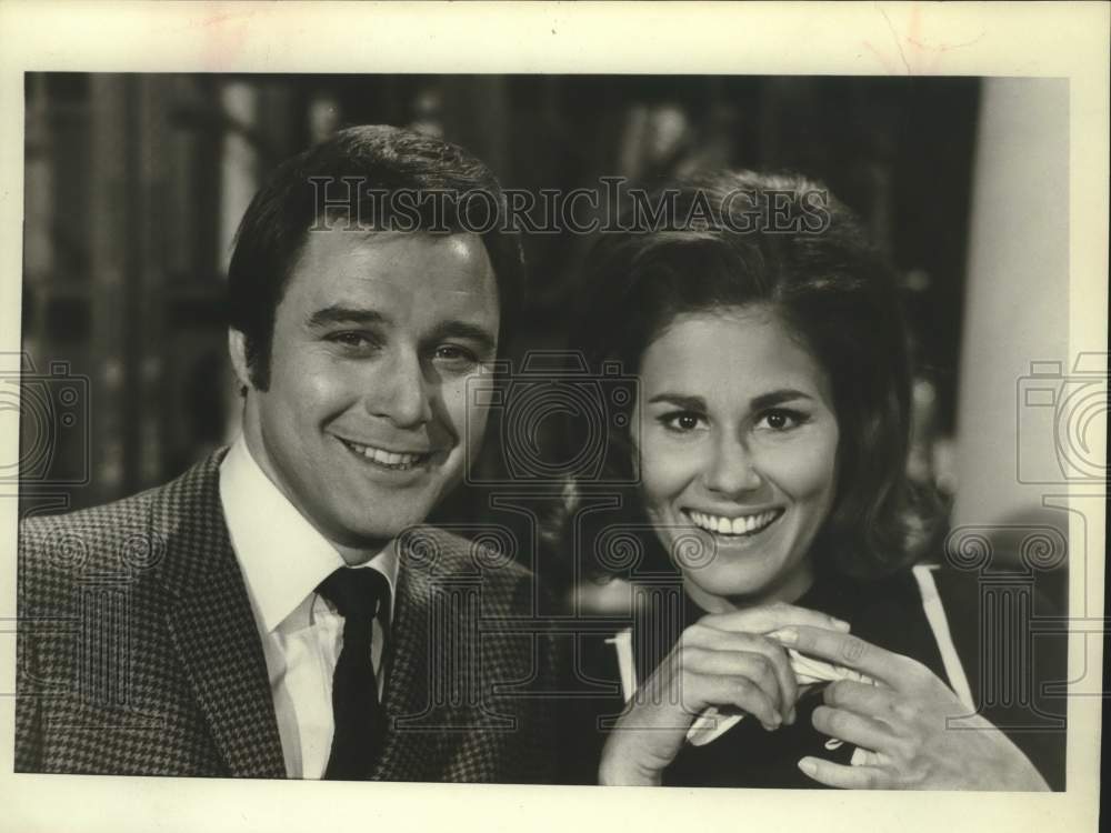 1970 Press Photo Actress Ann Prentiss with Michael Callan, Illegal Marriages - Historic Images