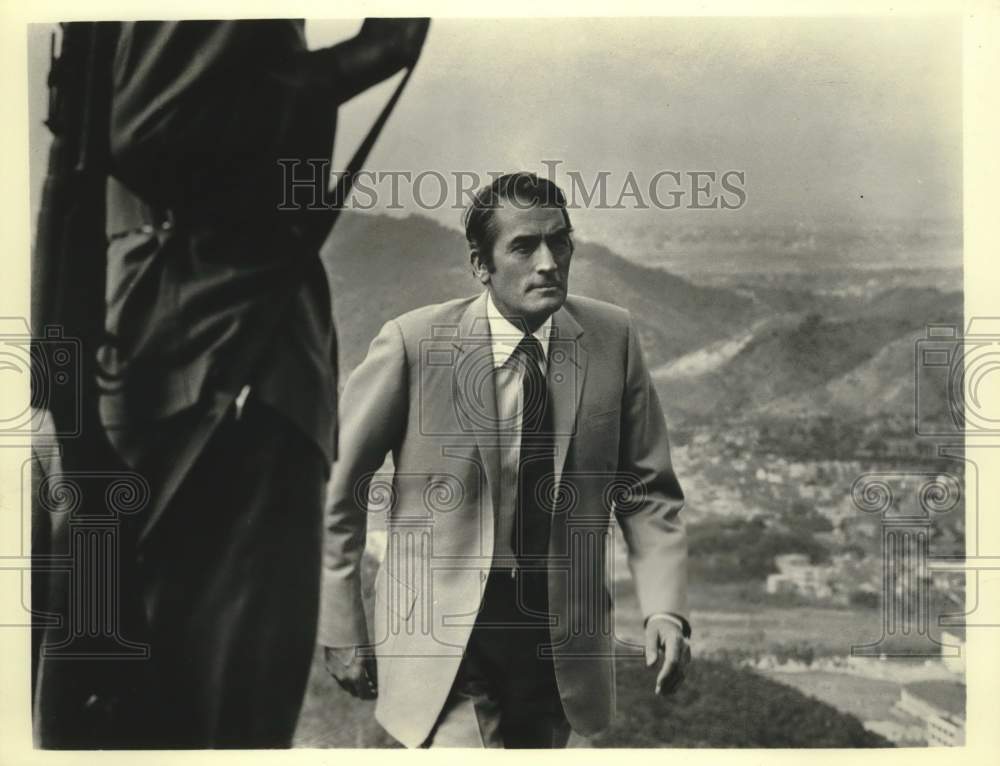 Press Photo Actor Gregory Peck - Historic Images