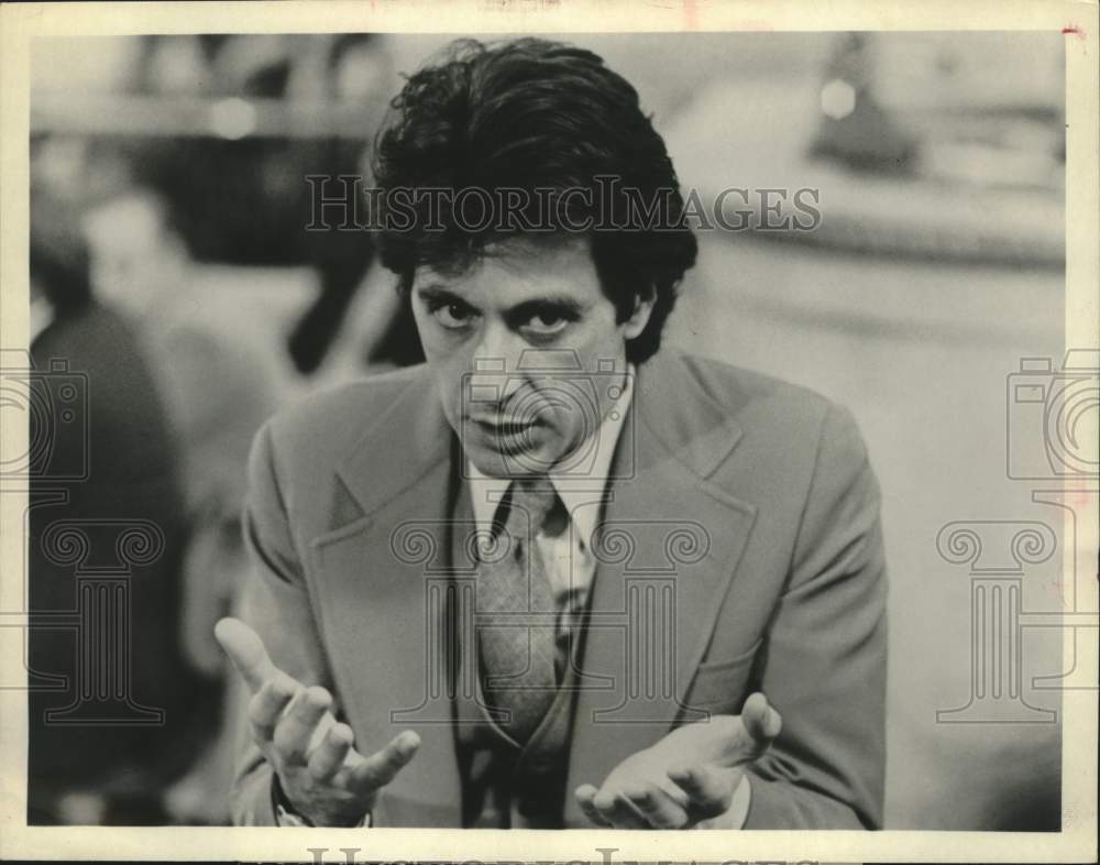 1982 Press Photo Actor Al Pacino in "...And Justice For All" Movie - Historic Images