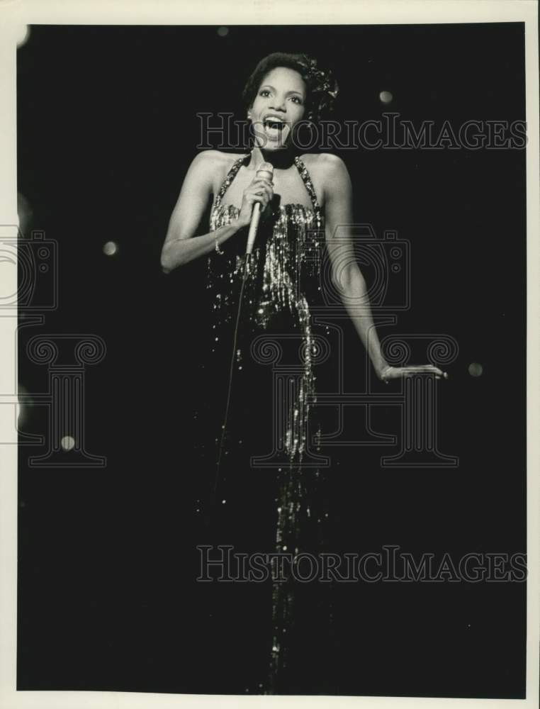 Press Photo Singer Melba Moore - Historic Images