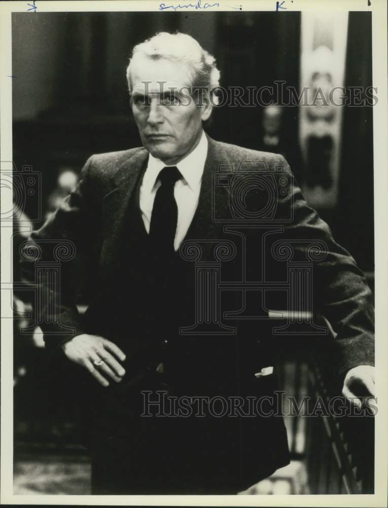 1986 Actor Paul Newman in "The Verdict" on NBC Television - Historic Images