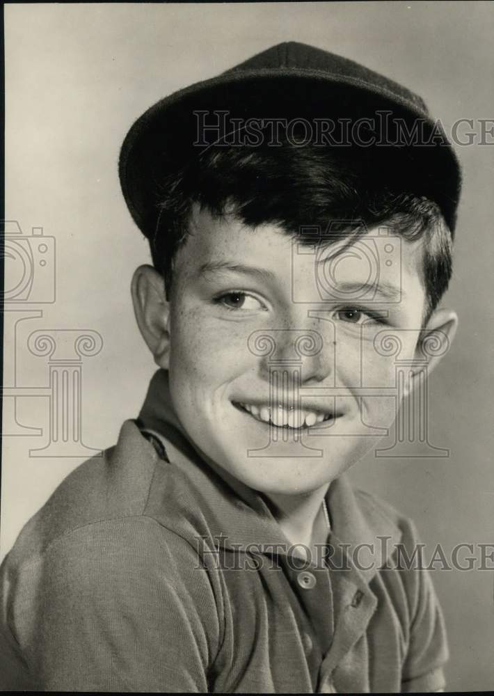 Press Photo Actor Jerry Mathers in "Leave it to Beaver" show - Historic Images