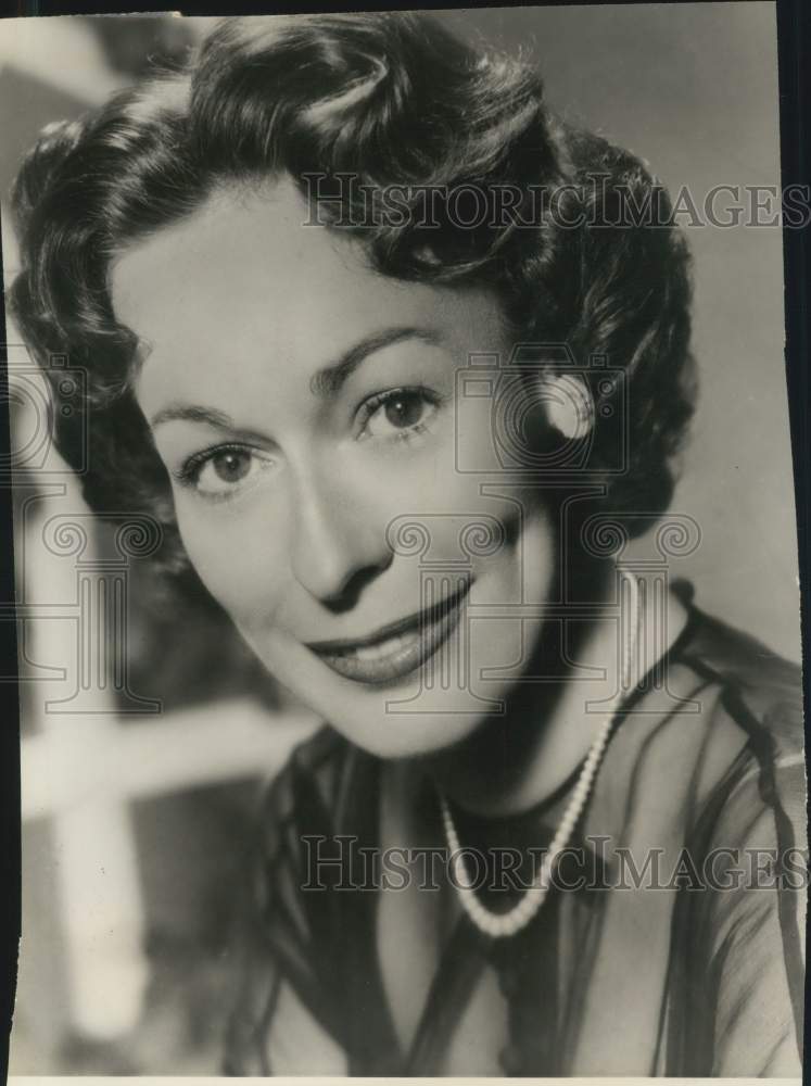 Press Photo Actress Eileen Heckart - Historic Images