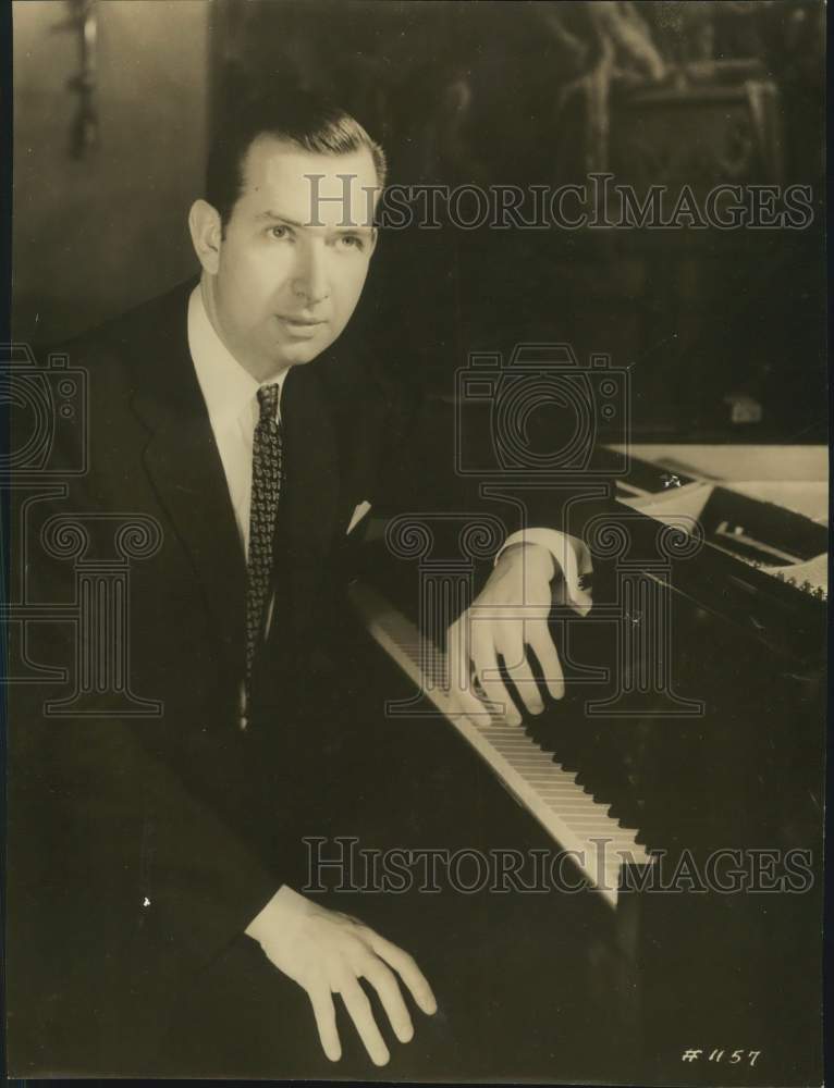 1958 Pianist Grant Johannesen-Historic Images