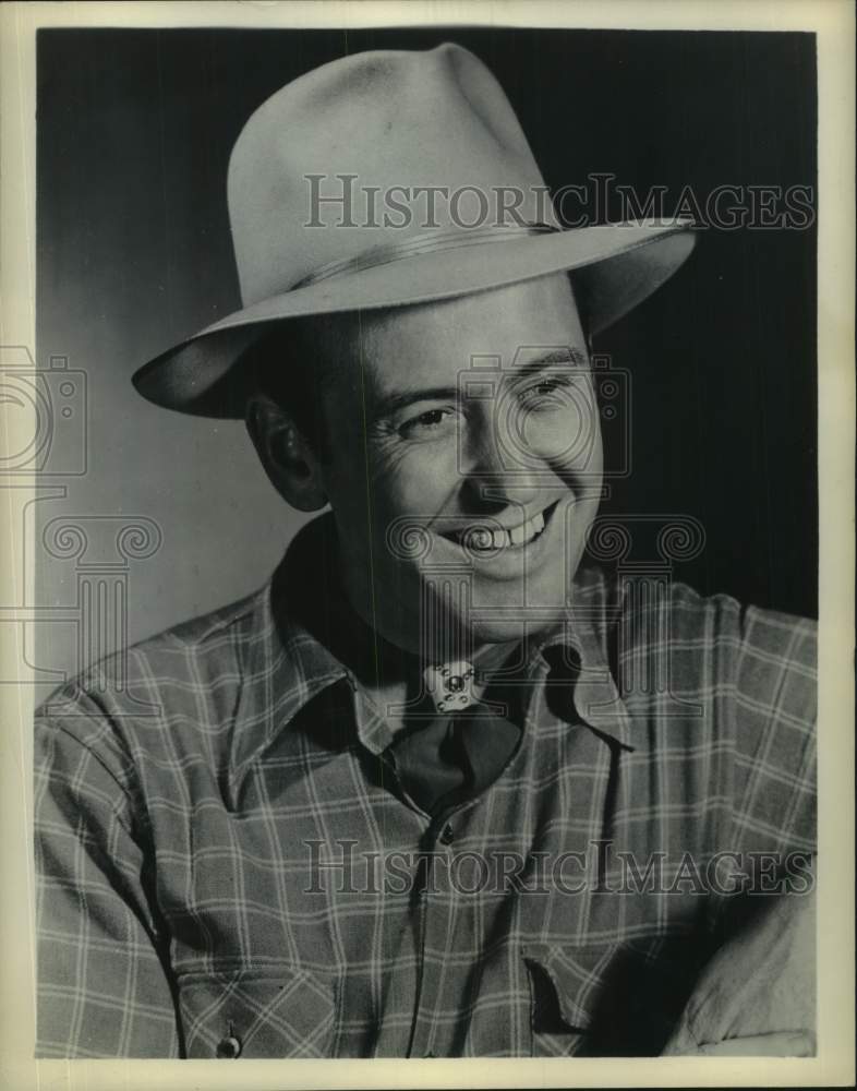 1952 Press Photo Folk Singer Red Foley - Historic Images