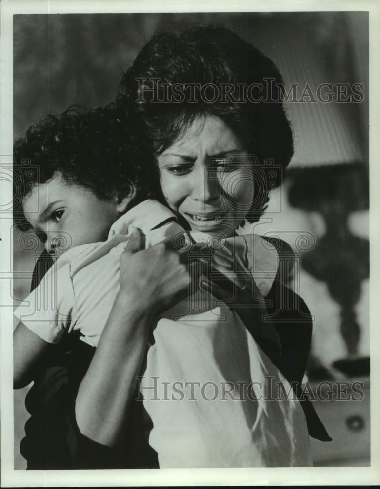 Press Photo Actress Denise Nicholas with co-star - Historic Images