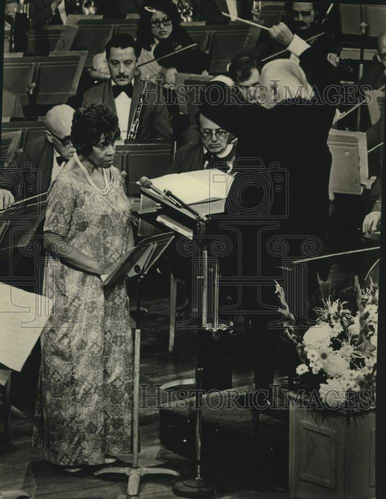 Opera Singer Marian Anderson on Evening at Pops Americana Night - Historic Images