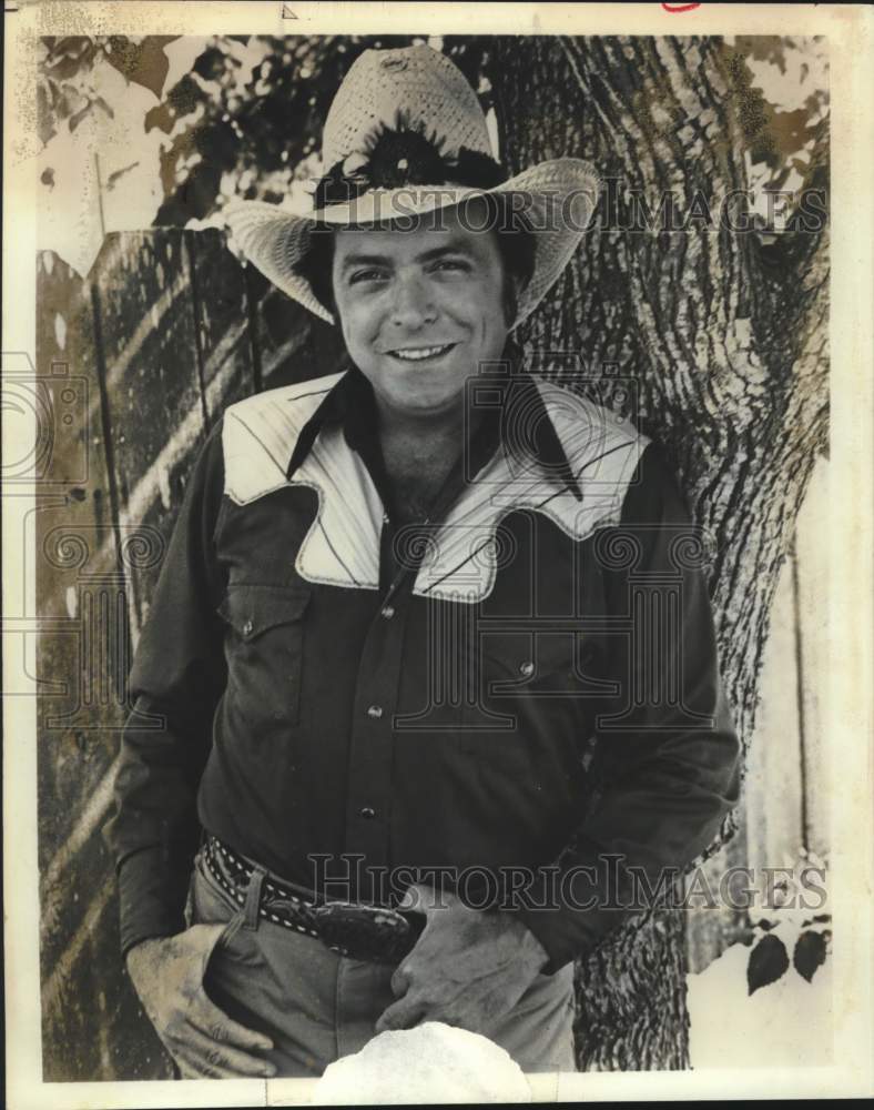 1982 Press Photo Singer Mickey Gilley - Historic Images