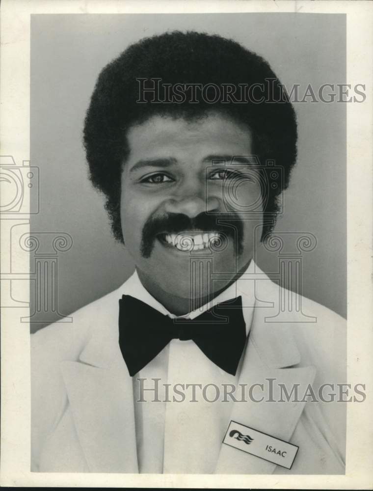 Press Photo Actor Ted Lange Portrays Isaac - Historic Images