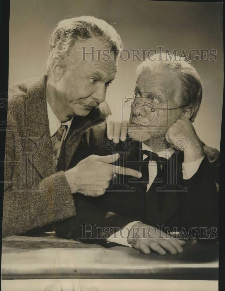 1950 Press Photo Lum and Abner, Radio Personalities - Historic Images