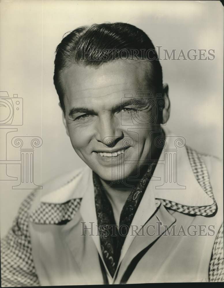 1950 Press Photo Actor John Lund - Historic Images