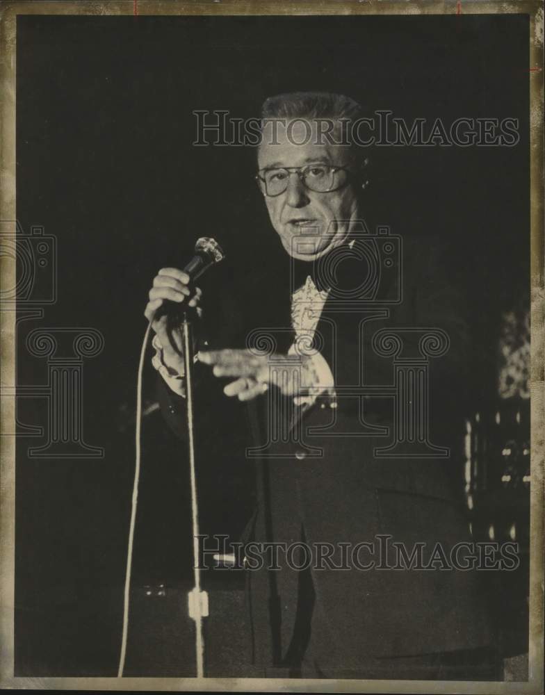 1975 Press Photo Actor George Gobel - Historic Images