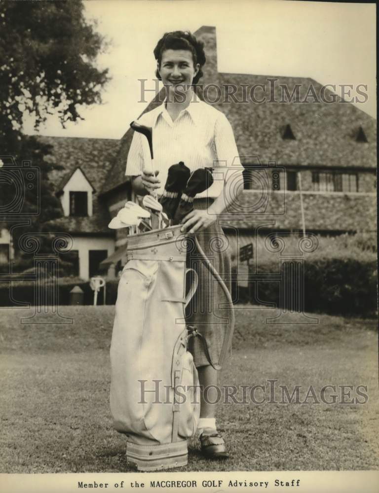 Louis Suggs, MacGregor golf Advisory Staff member - Historic Images