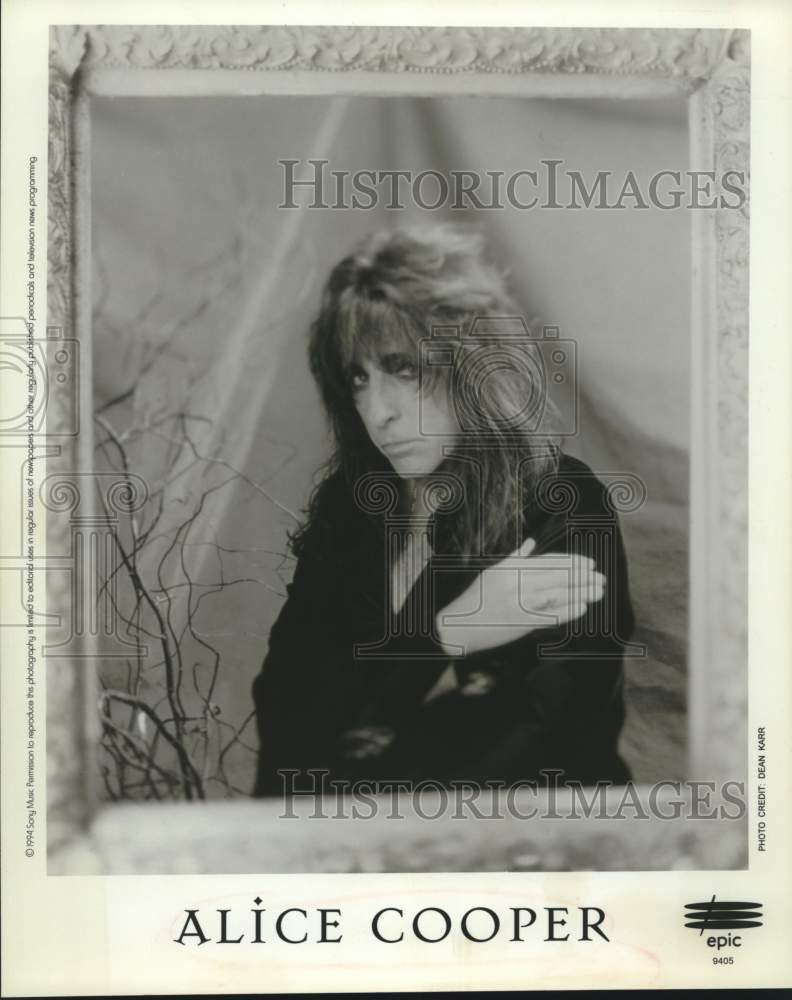 1994 Press Photo Alice Cooper, Musician - Historic Images