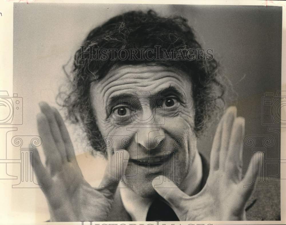 1974 Press Photo Marcel Marceau, Entertainer - Historic Images