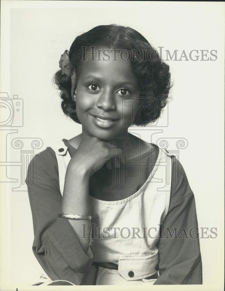 1984 Press Photo "The Bill Cosby Show" TV Series Actress Tempestt Bledsoe - Historic Images