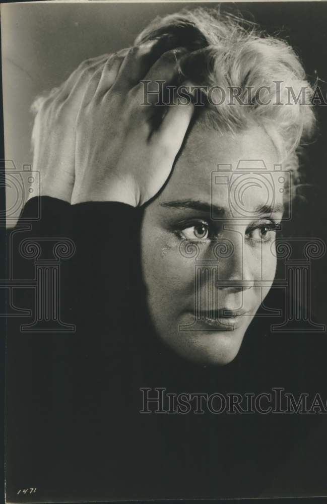 Press Photo Actress Maria Schell - Historic Images