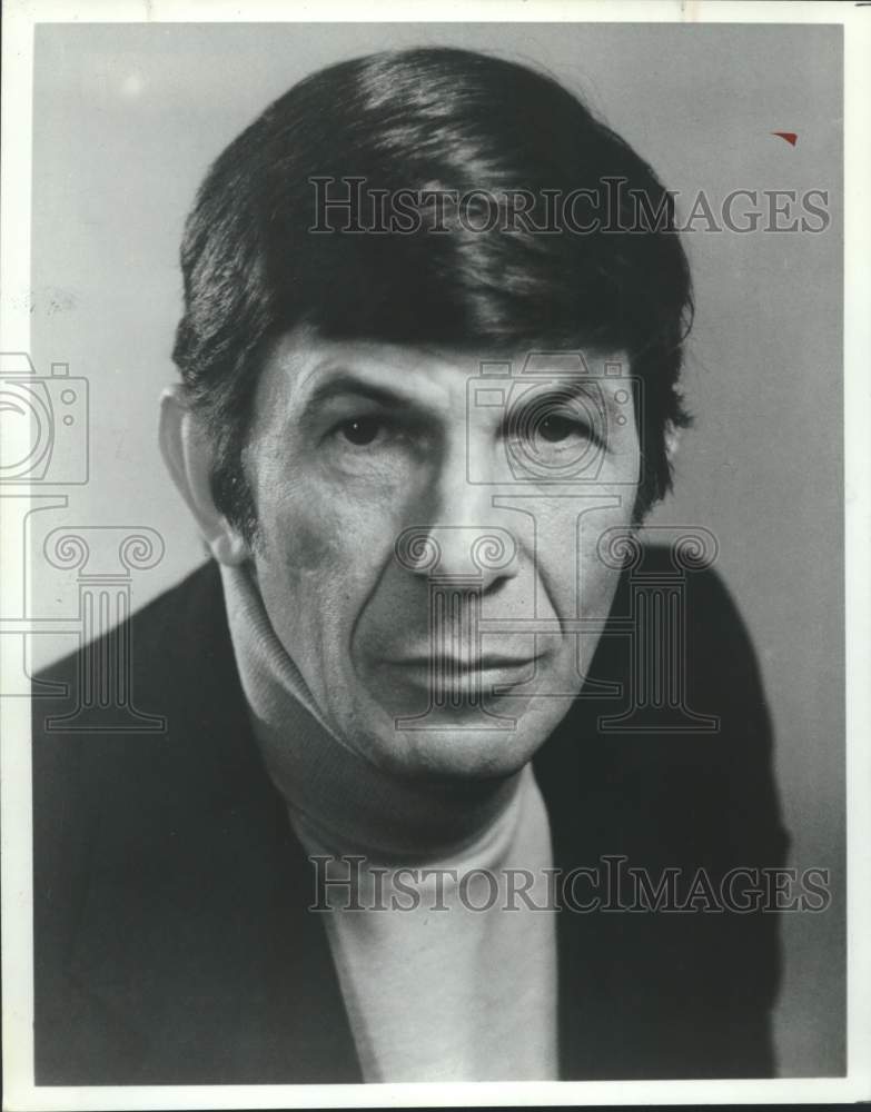 1982 Press Photo Actor Leonard Nimoy - Historic Images